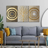  Wall Painting of 3 Pieces