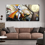 Sitting on Mouse Canvas Wall Painting