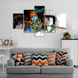Premium 5 Pieces Wall Painting 