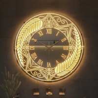 Mirror LED Wall Clock