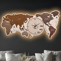 Crystal Backlit Wall Clocks