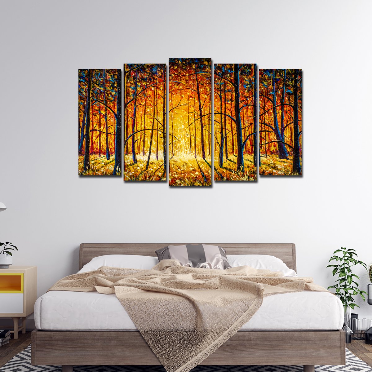 Jungle Landscapes Wall Painting