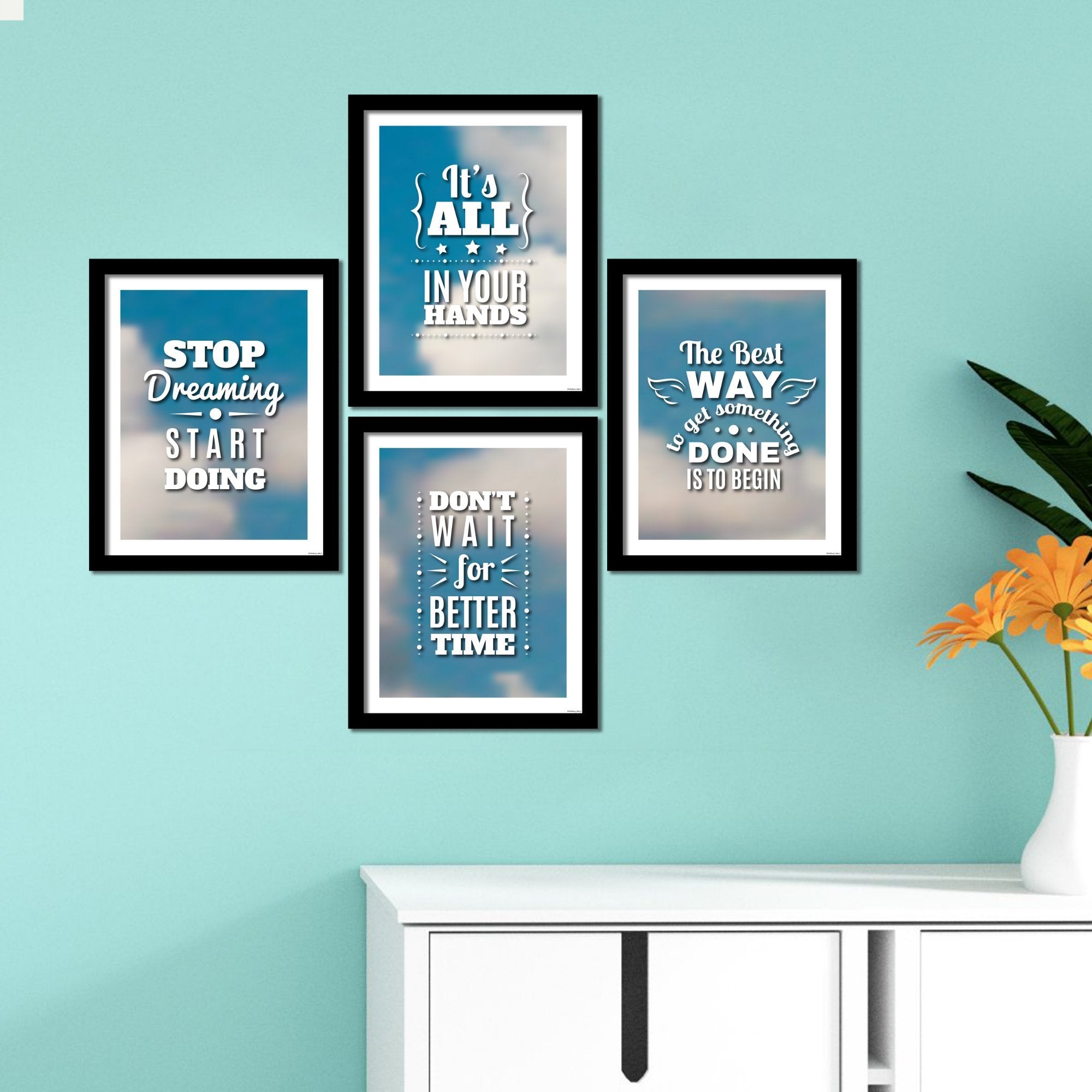 Best Motivational Quotes Wall Painting