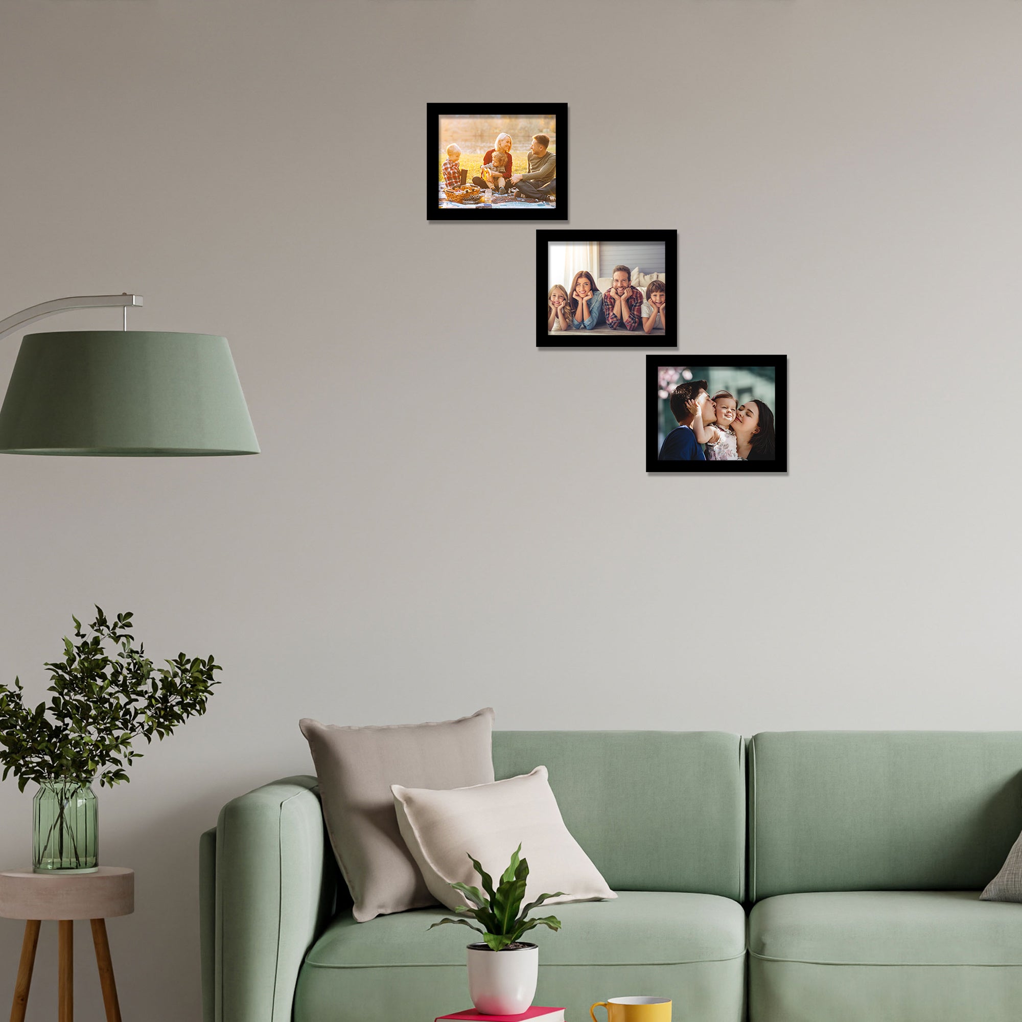 Set of 3 Round Paintings