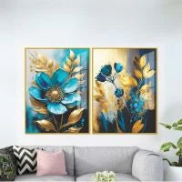 Acrylic Glass Painting