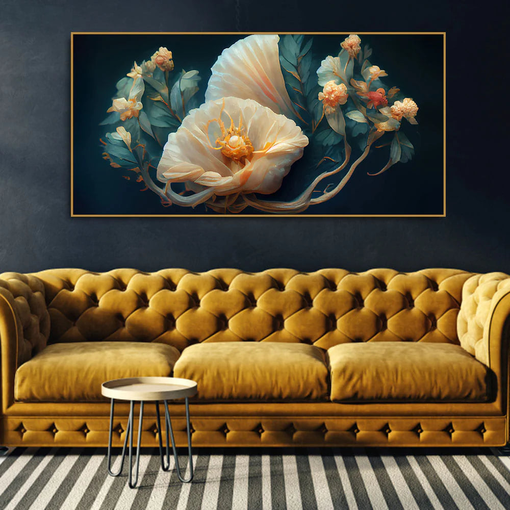 Flower Wall Painting