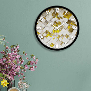 3D Abstract Premium Wall  Clock For Living Room