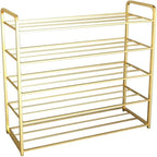 5 Layer Metal Shoe Rack Large Capacity Shoe Cabinet