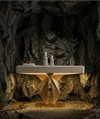 Premium Lobby LED Console Table (SS 302)