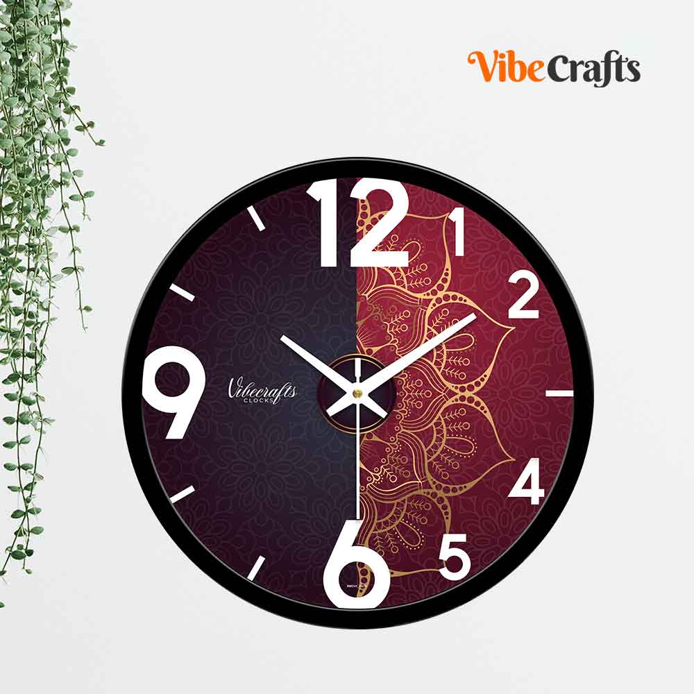 3D Pattern Designer Wall Clock
