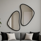  abstract-wall-mirror-set-irregular-shape-decorative-mirrors