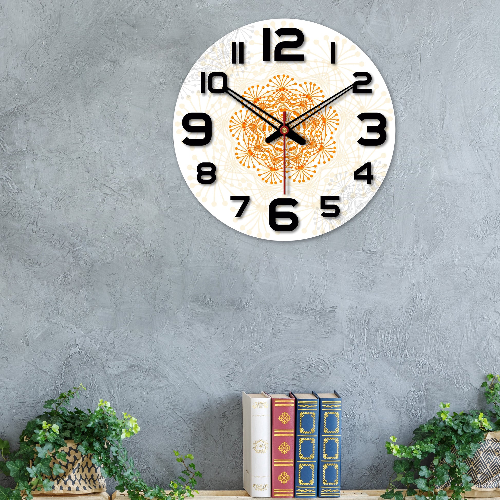 Attractive Wooden Wall Clock