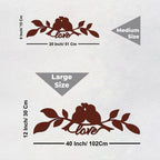 Beautiful Love Birds on Tree Branch Premium Quality Wooden Wall Hanging