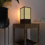 Beautiful Modern Look Wooden Night Light Table Lamp For Home Decor | Living Room