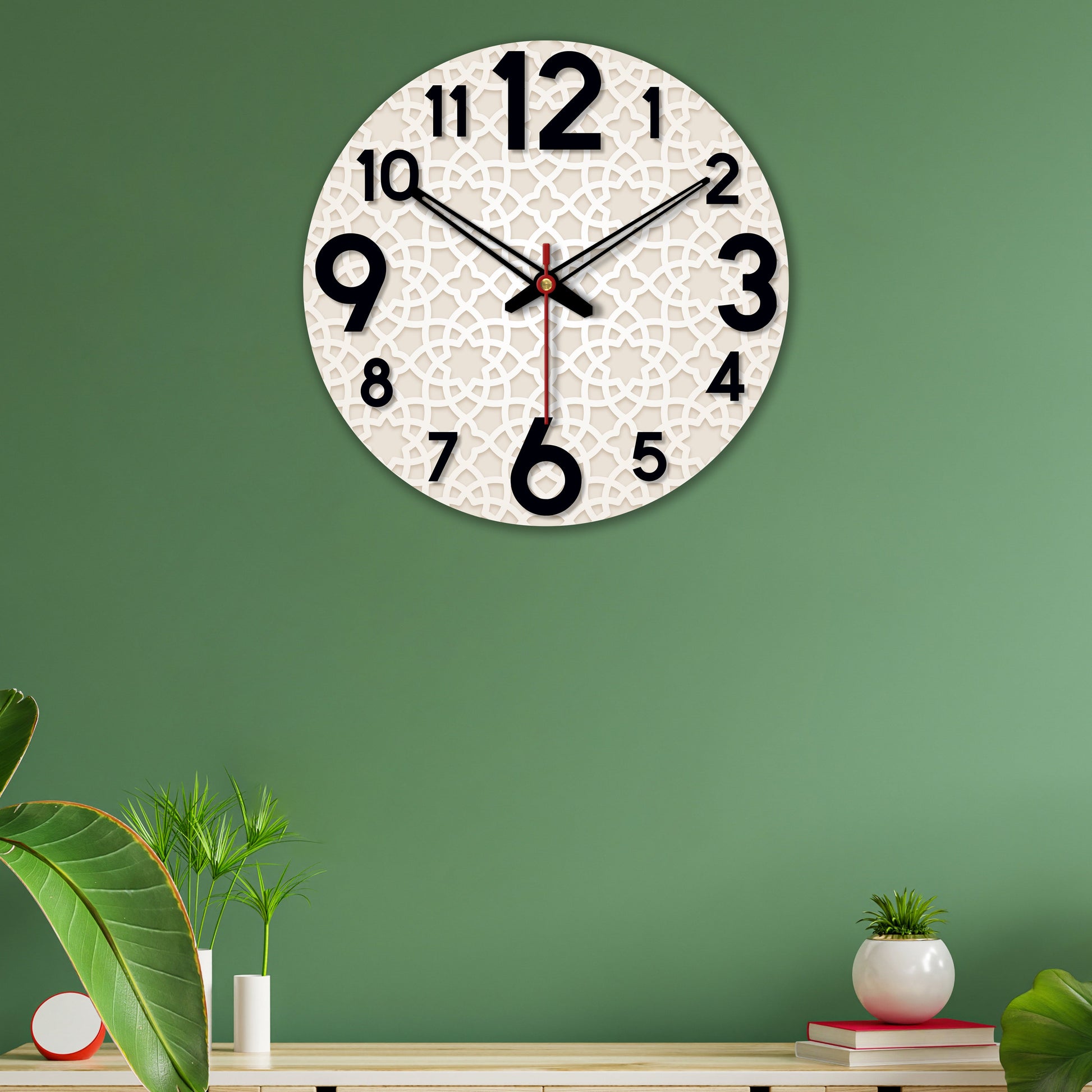 Designer Wooden Wall Clock