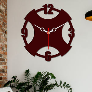 Smart Wooden Wall Clock