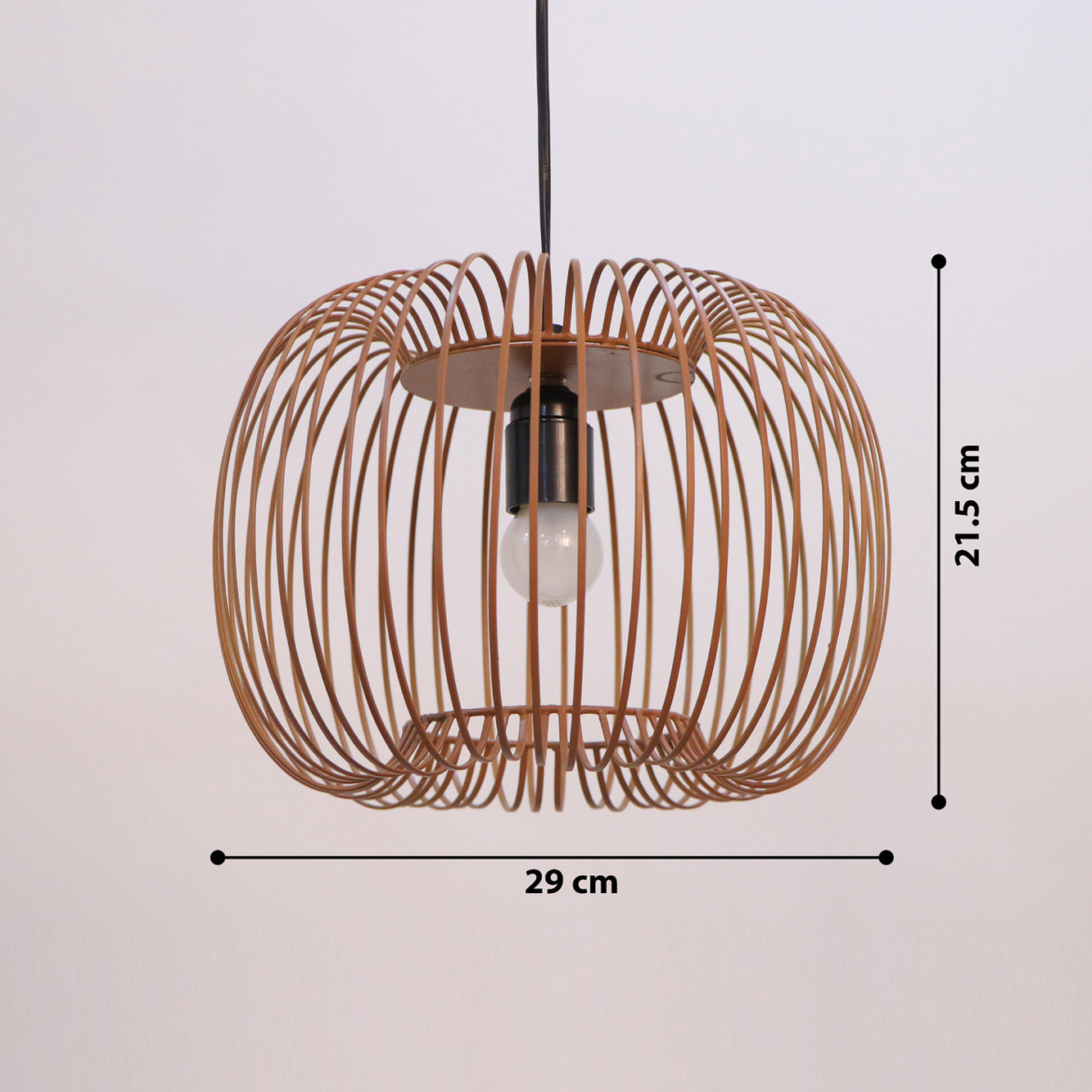 Modern Globe Wire Ceiling Lamp for Living Room