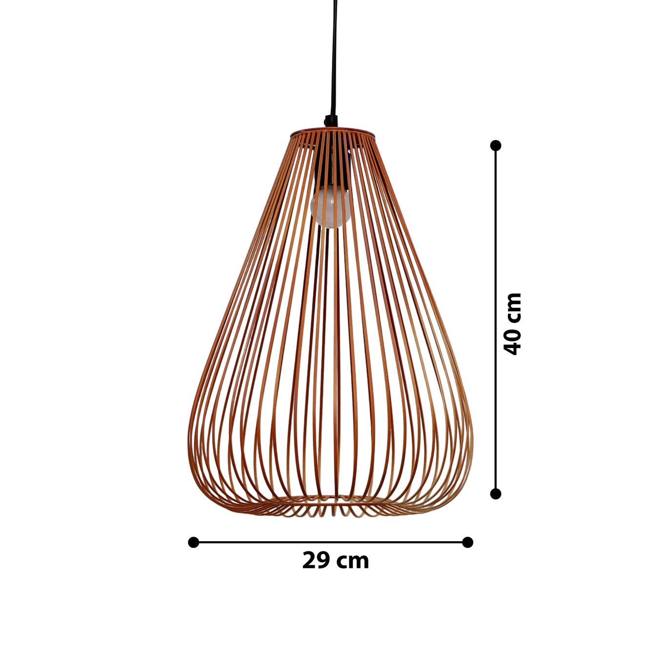 Modern Open Wire Ceiling Lamp for Living Room