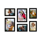 Classic Photo Frame Wall Hanging Set of Six