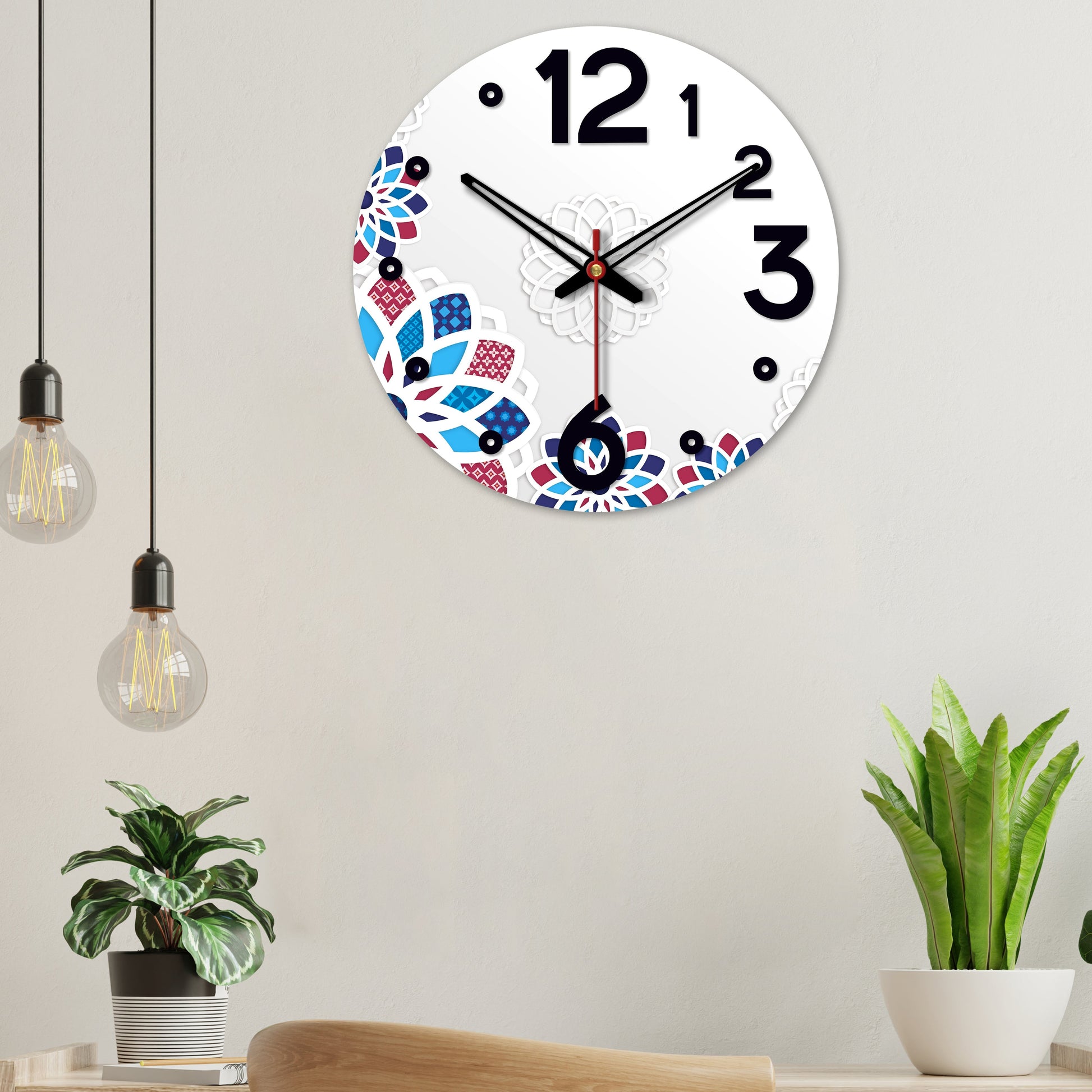 Wooden Wall Clock