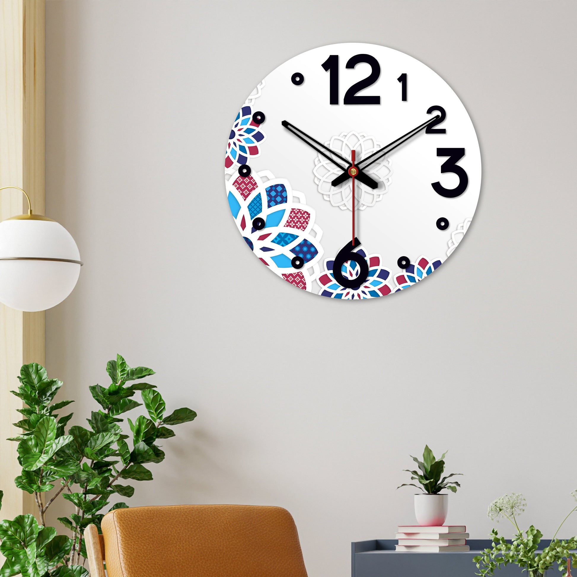 Wooden Wall Clock Design