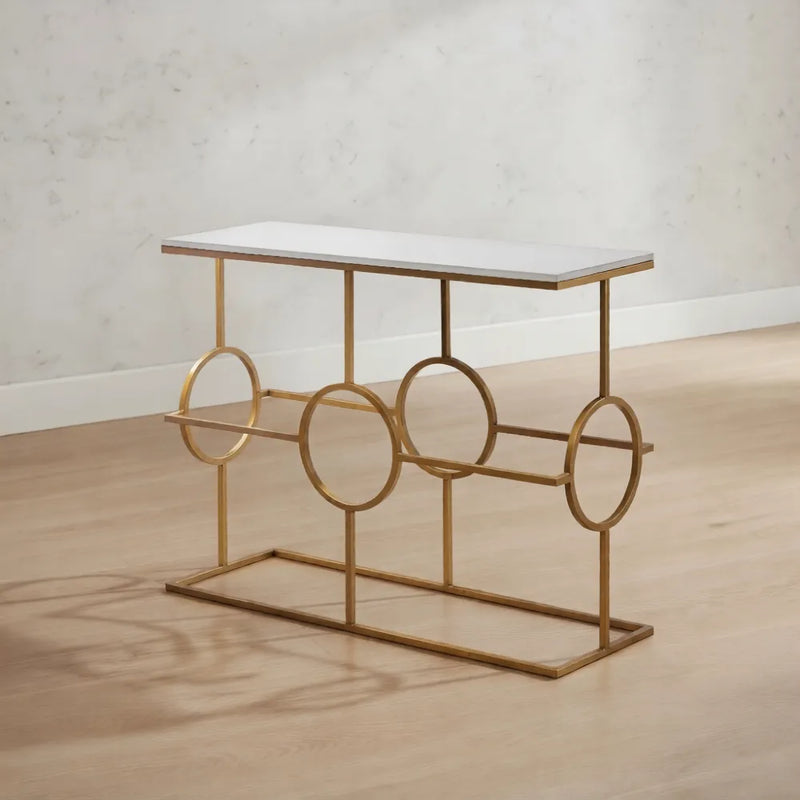 contemporary-console-table-in-geometric-pattern-design