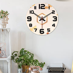 Elegant Design Wooden Wall Clock