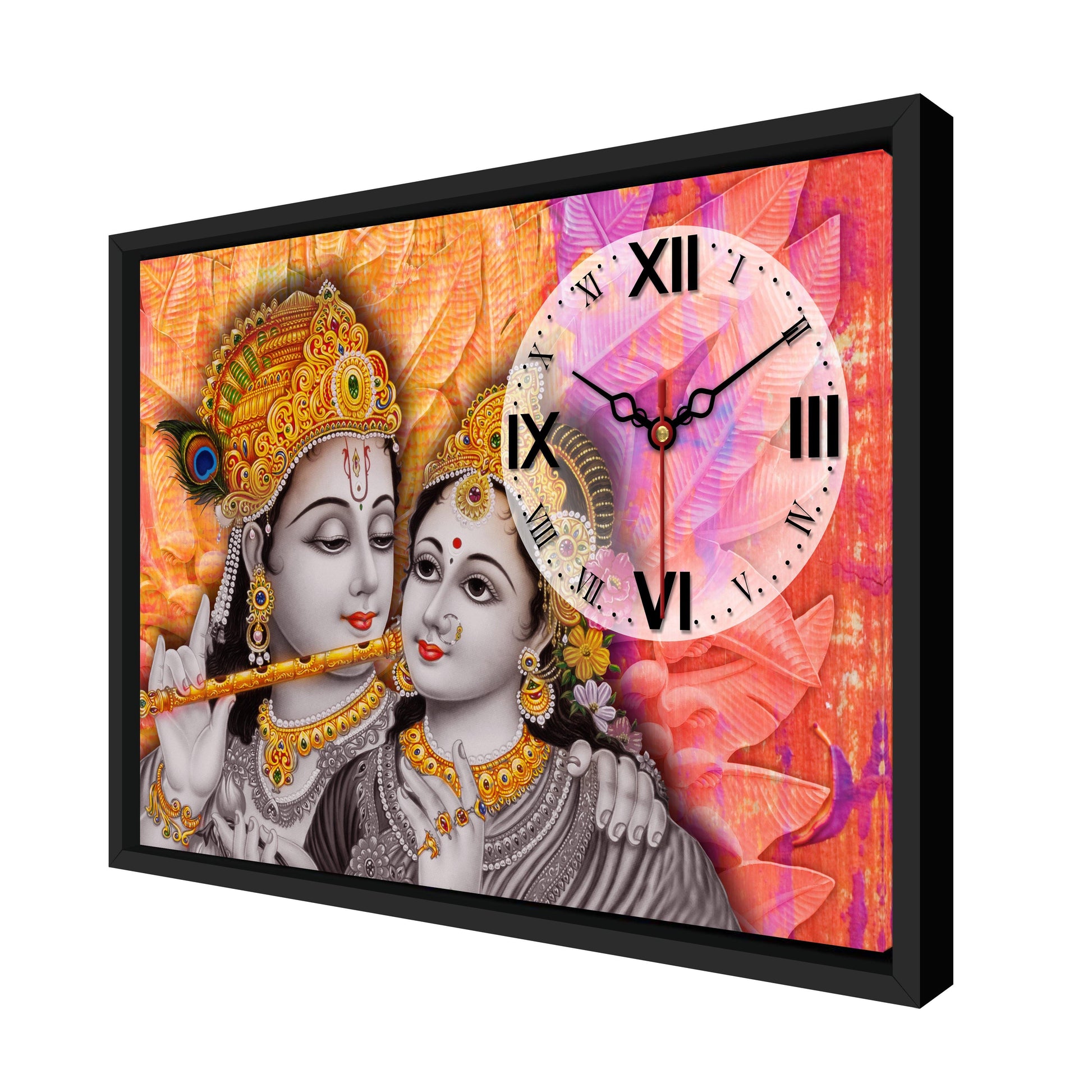 Floating Frame Lord Krishna Wall Painting 