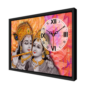 Floating Frame Lord Krishna Wall Painting 