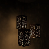 Flower Design Wooden Modern Lamp Hanging Ceiling Light For, Living Room