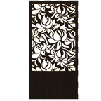 Flower Design Wooden Night Lamp Modern Table Light