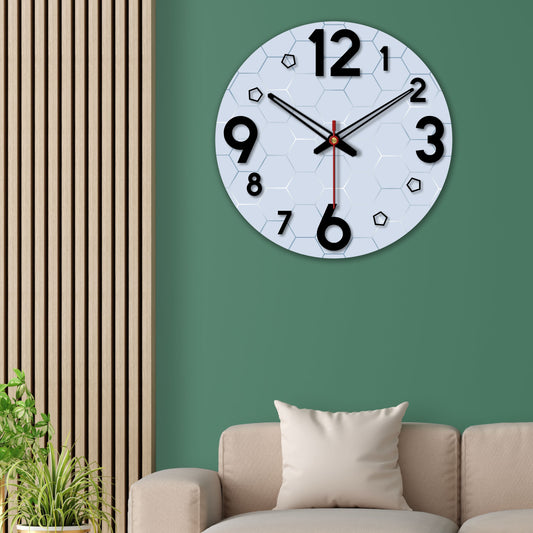 Designer Wooden Wall Clock