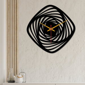 Wall clock design wooden