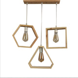 Geometrical Shape Design Hanging Light Modern Look Ceiling Lamp 