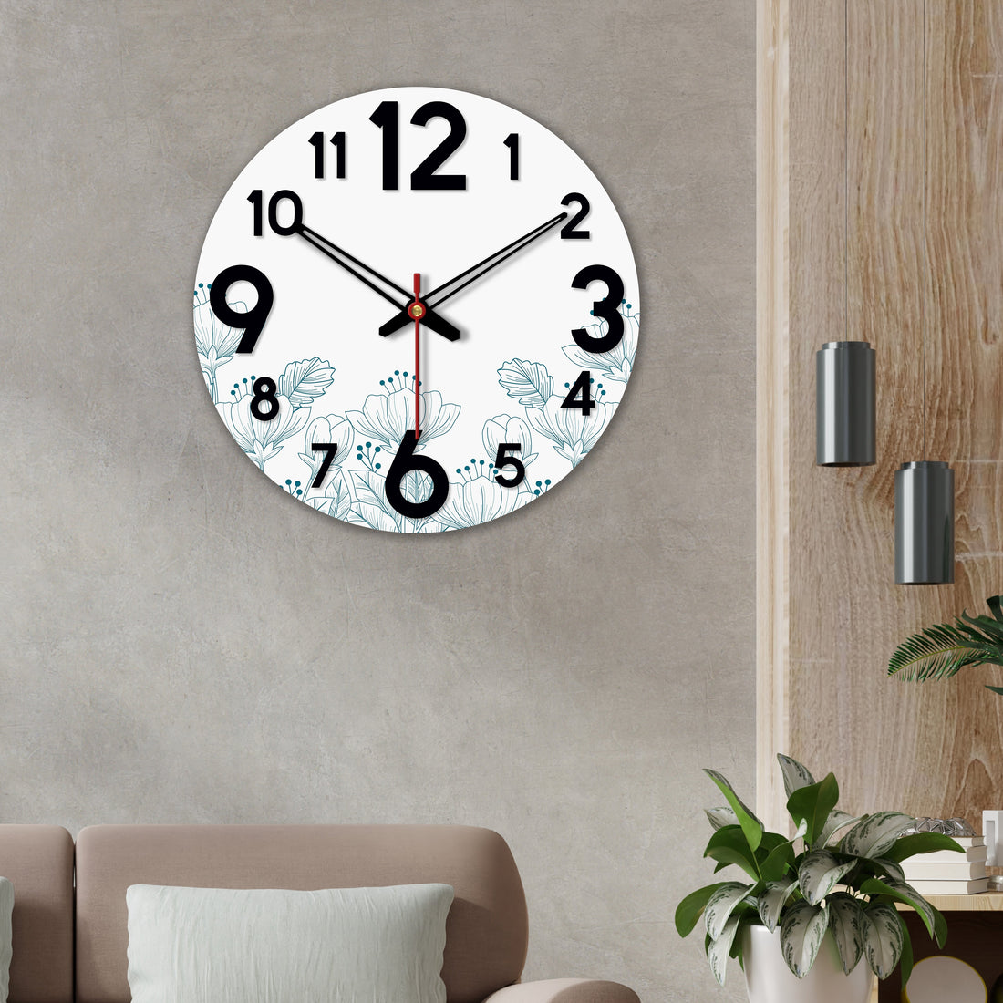 Wooden Wall Clock