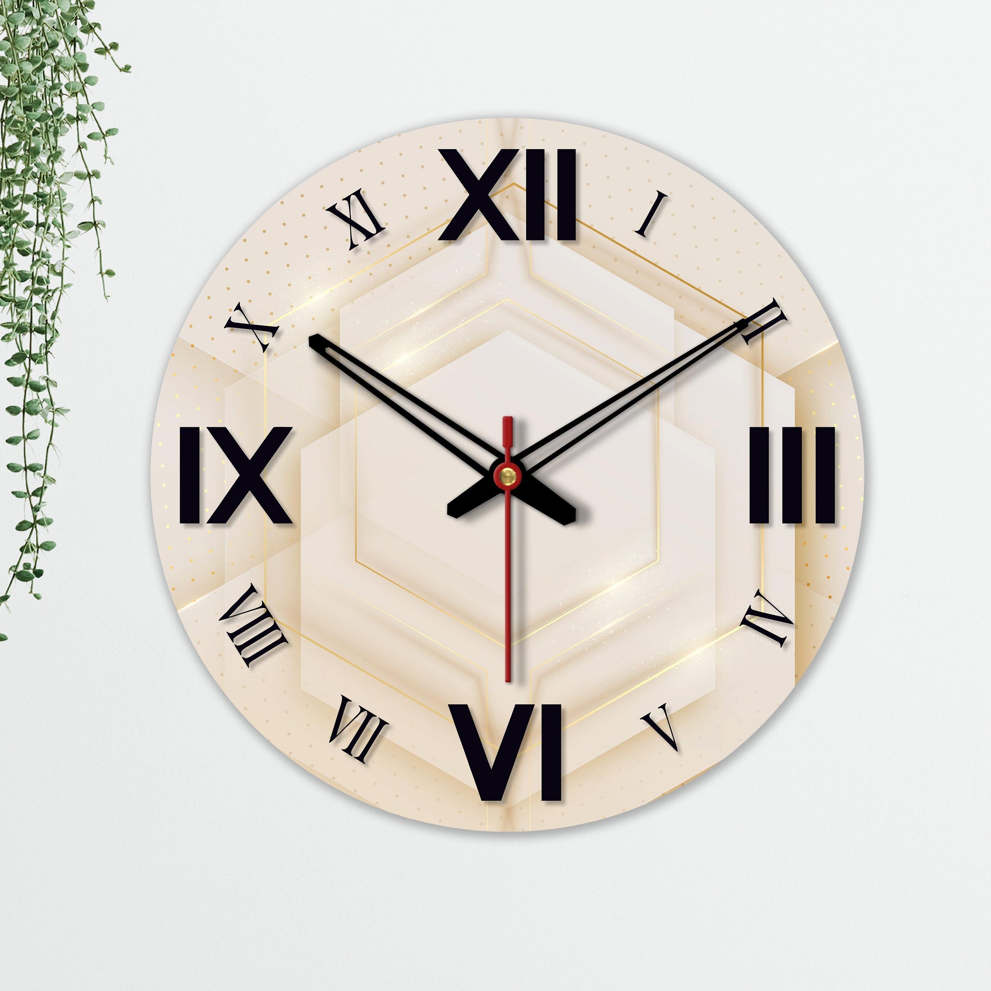 Beautiful Wooden Wall Clock