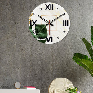 Designer wooden wall clock