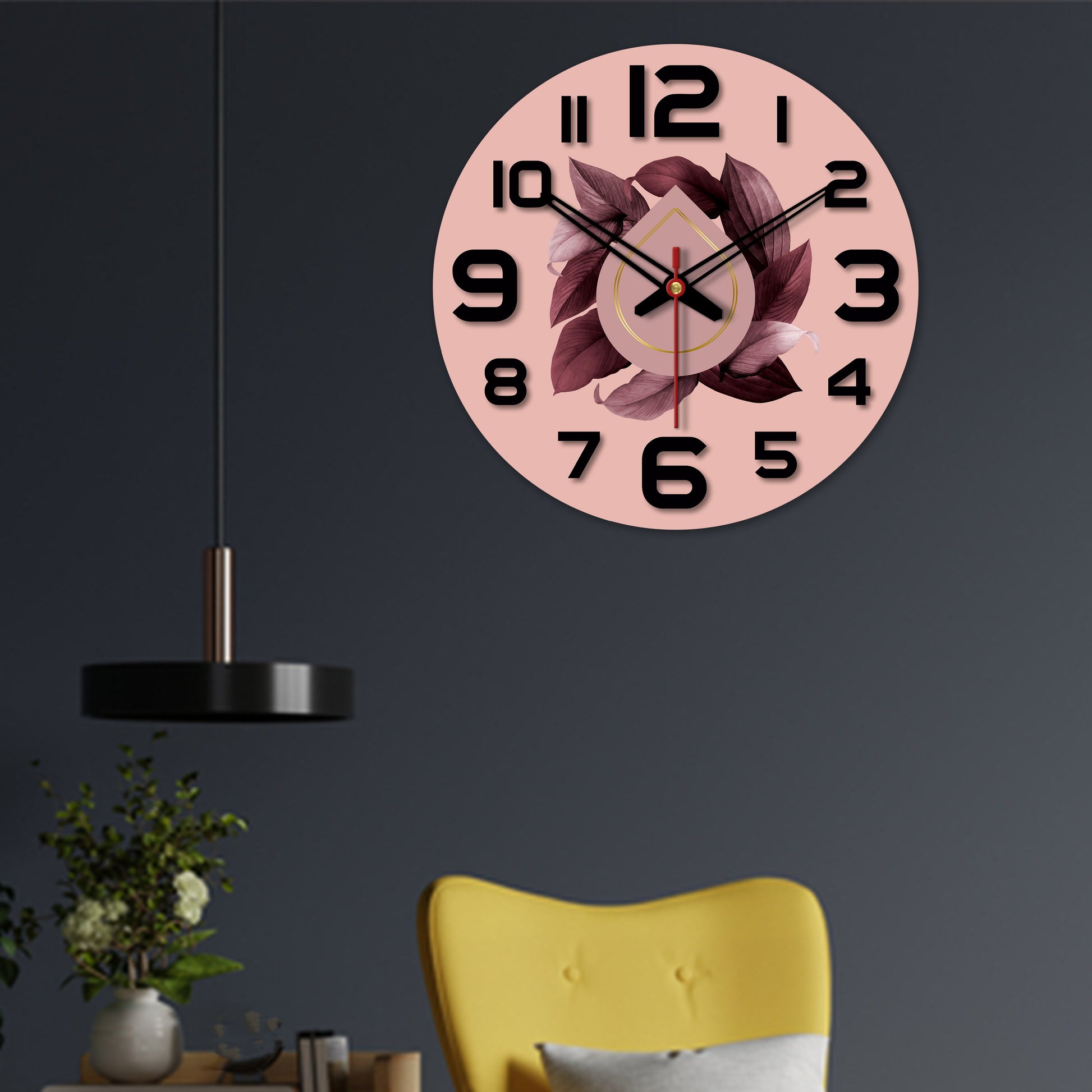 Wooden Wall Clock