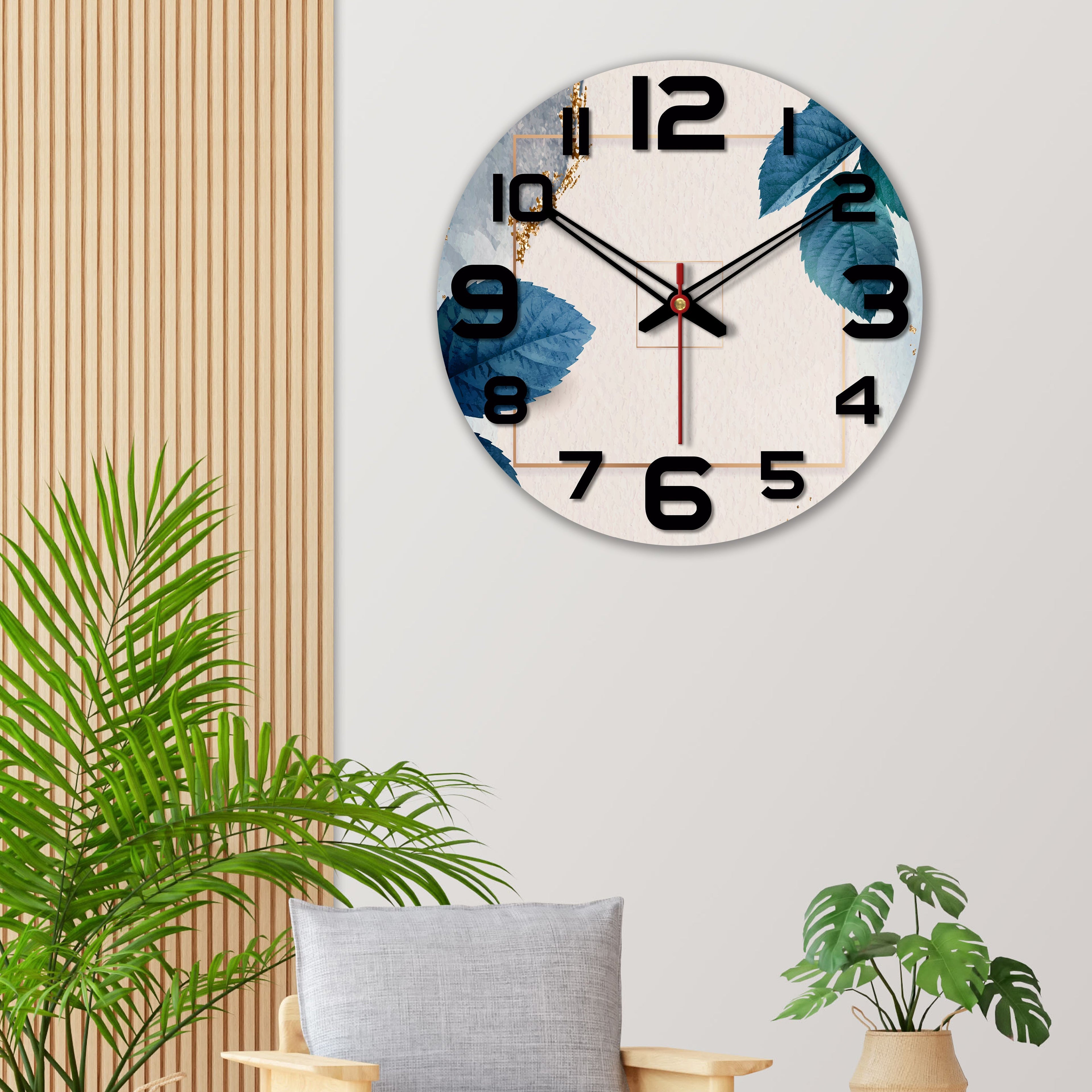 Unique Wooden Wall Clock