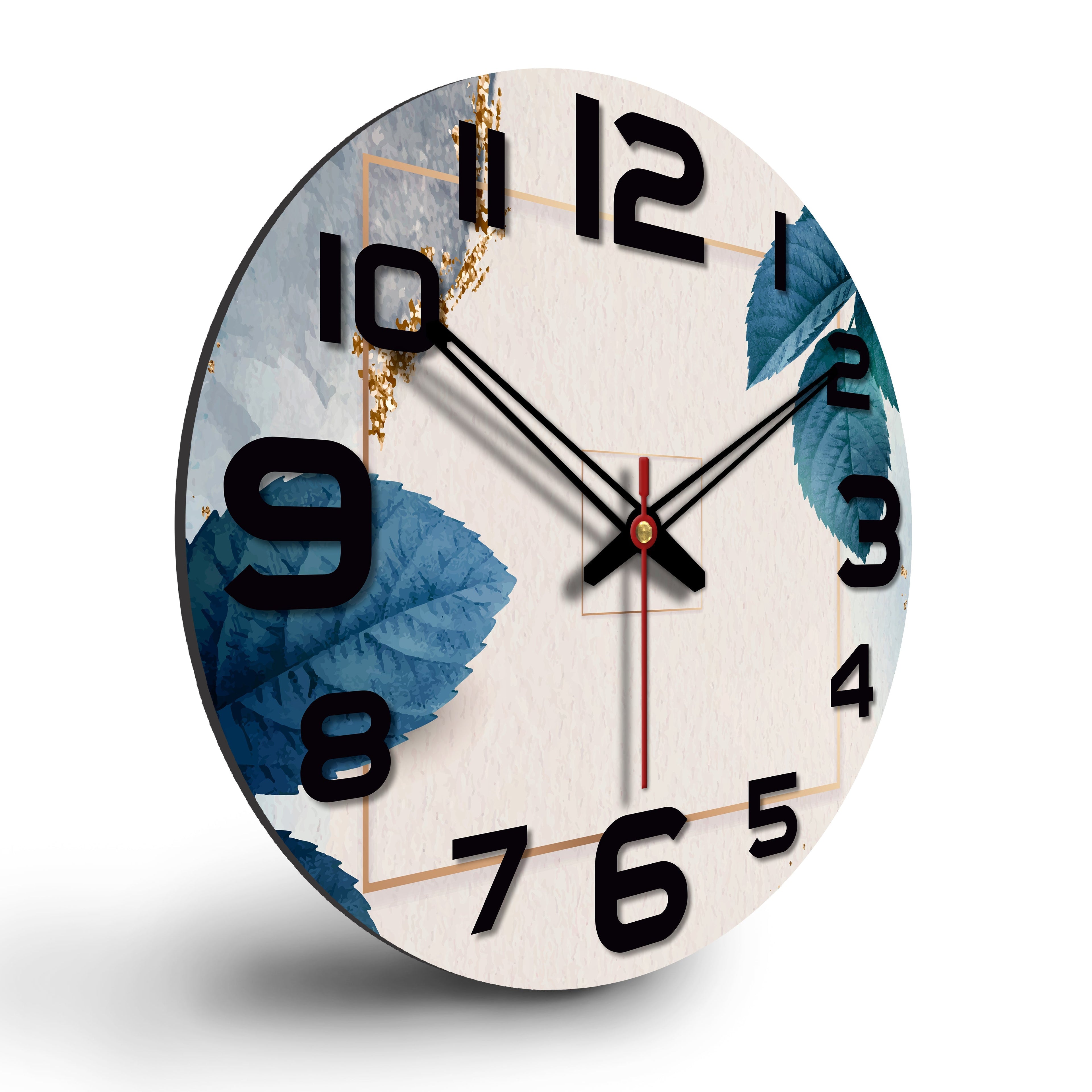 wall clock design wooden