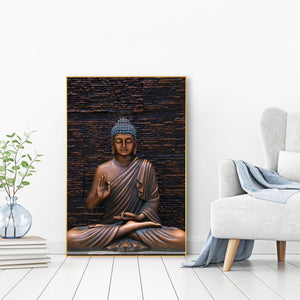 Lord Buddha Canvas Wall Painting