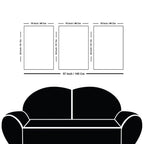 Musical Instruments Floating Acrylic Wall Painting Set of 3