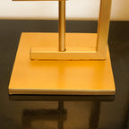 Metal Night Lamp Golden Finish Table Light 