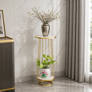 modern-gold-metal-plant-stand-with-marble-shelves