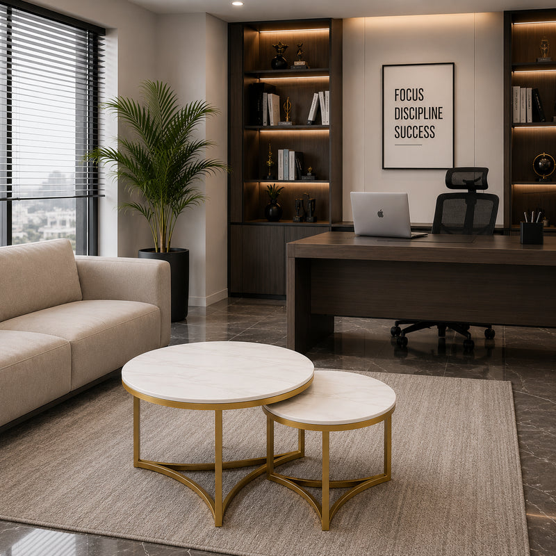 modern-nesting-coffee-table-set-of-2-with-white-marble-top-gold-metal-frame