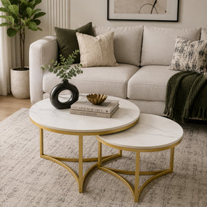 modern-nesting-coffee-table-set-of-2-with-white-marble-top-gold-metal-frame