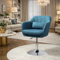 Modern Blue Sofa Lounge Chair with Cushion Seat