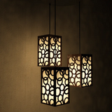 Muti Rings Design Wooden Modern Lamp Hanging Ceiling Light