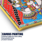 Devotion Radha Krishna Canvas Painting