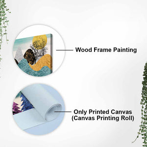 Modern Art Forest Premium Canvas wall Painting